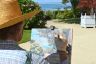 Peintre au jardin Dior